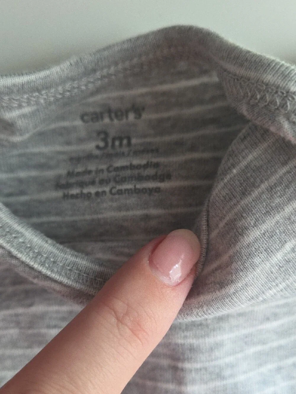 Kids Gray Neutral Bodysuit Set - Pack of 8 Carter's Mixed Gray Onesies